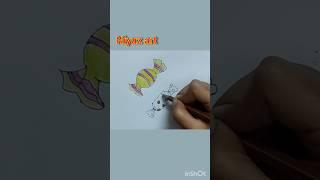 How to draw toffees  Easy drawing @niyuzart #ચિત્ર #चित्र