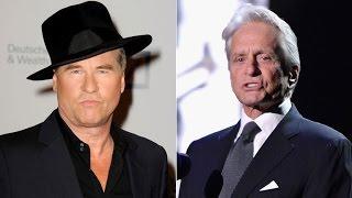 Michael Douglas Claims Val Kilmer Is Battling Tongue Cancer