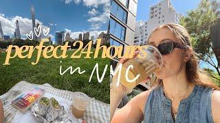 my perfect 24 hours living alone in NYC