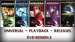 Airwolf universal playback DVD Review Season 1 to 4 - R2 Releases from 2005 to 2010