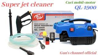 Test.. Mesin jet cleaner terbaru QL - 1900  Dinamo induksi - 580 watt