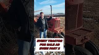 Every Tractor For Sale Ad Ever Part 2 #farming #tractorvideo #allischalmers