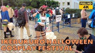 【4K60】Walking Tokyo  The Biggest Cosplay Event in Japan Ikebukuro October 30 2021