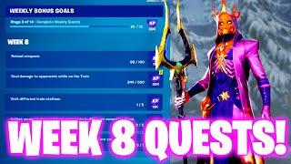 How To Complete Week 8 Quests in Fortnite - All Week 8 Challenges Fortnite Chapter 5 Season 2