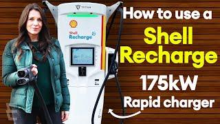 Guide to EV chargers How to use a Shell Recharge 175kW ultra-rapid chargers  Electrifying