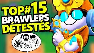 TOP#15 des BRAWLERS les PLUS BANS des Worlds ?