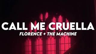 Florence + The Machine - Call Me Cruella Lyrics From Cruella movie