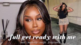 FULL GET READY WITH ME HAIR + MAKEUP + OUTFIT + FRAGRANCE  NATASHA S.