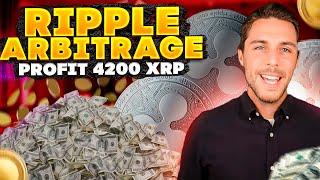 Ripple Arbitrage Strategy +4200 XRP Crypto Trading Strategy