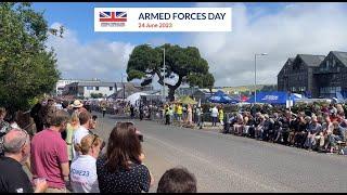 Armed Forces Day - Falmouth Cornwall - 2023 - The Parade