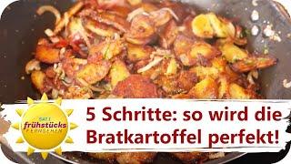 Tipp So schmecken Bratkartoffeln am besten  SAT.1 Frühstücksfernsehen