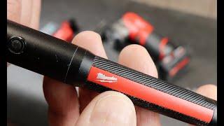 Milwaukee 250 Lumen rechargeable Penlight with Laser Seems to hold up to abuse.