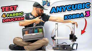 ANYCUBIC KOBRA 3 Combo mit Wechselsystem - TEST  REVIEW