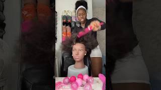 Vickey Cathey helps student at school with her Nappy hair #shorts