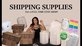 SHIPPING SUPPLIES FOR FULL TIME ETSY SHOP All things shipping materials cost where to find it