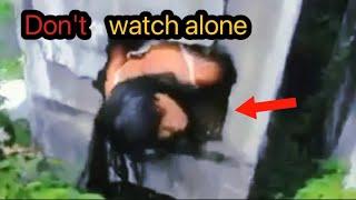 Real Scary Footage Caught On TRAIL CAM #mystery #ghost #scary #haunted #tiktok