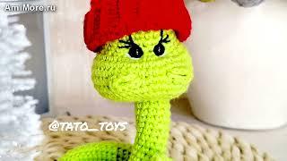 Амигуруми схема Змейка  Игрушки вязаные крючком - Free crochet patterns.