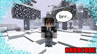 I Became a Botanical Master and Survived a Frozen Wasteland... in Hardcore Minecraft