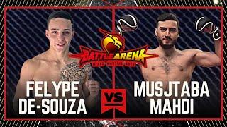 HEAD KICK KO BA 76 FELYPE DE SOUZA VS MUSJTABA MAHDI  #MMA #FULLFIGHT