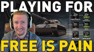 Playing for FREE in World of Tanks