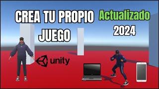 Como hacer un JUEGO 3d en UNITY para android y pc 2024 ️