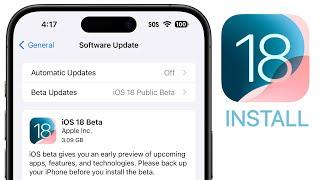 iOS 18 Public Beta Released - How to Install