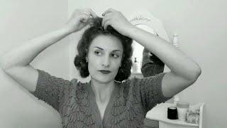 1940s Hairstyles for Square Shaped Faces  Vintage Style Newsreel