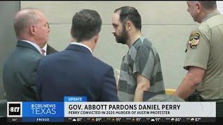 Gov. Greg Abbott pardons Daniel Perry convicted of murdering a protestor