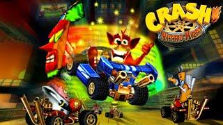 Crash Nitro Kart GCN Full Gameplay Walkthrough Longplay Adventure - Team Bandicoot