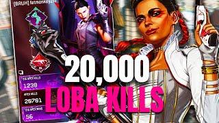 WHAT 20000 KILLS ON LOBA LOOKS LIKE…Apex Legends Season 21