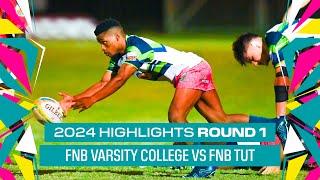 Round 1 HIGHLIGHTS FNB Varsity College vs FNB TUT - 23 Feb 2024