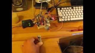HC-SR04 Arduino Ultrasonic Ranging Module & 5V step motor test