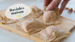 RECETTE  Ravioles maison avec ou sans laminoir