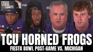 TCU Horned Frogs & Sonny Dykes React to Advancing to National Championship Respond to TCU Doubters