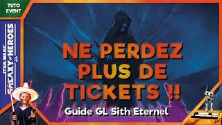 Guide déblocage GL Empereur Sith Eternel avec ulti  SWGOH FR