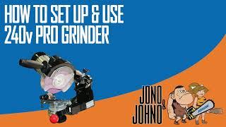 How To Set Up and Use 240v Pro Grinder  Jono & Johno