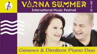 Arensky 12 Pieces op.66 • Genova & Dimitrov PianoDuo at Varna Summer Festival