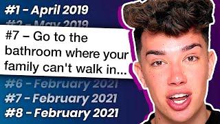 The Moment James Charles Accusations Started Piling Up April 17 2019