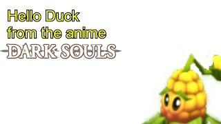 Hello duck from the anime PvZ3 meme