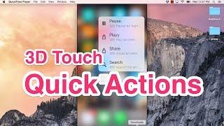 Adding 3D Touch Quick Actions to Your App