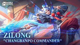 Revamped Skin  Zilong Changbanpo Commander  Mobile Legends Bang Bang