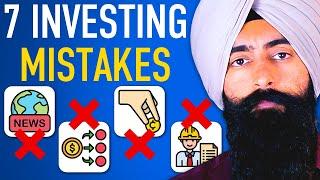 Investing Mistakes That Will Cost You Thousands - Dont Do These 7 Things