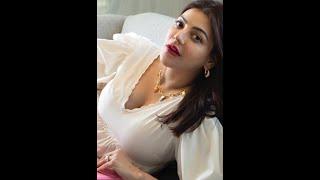 Kajal Aggarwal Latest hot Saree Photoshoot Video   kajal exposing hot assets in saree