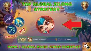 TOP GLOBAL ZILONG STRATEGY - MAGIC CHESS BEST SYNERGY - Mobile Legends Bang Bang