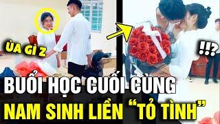 Tranh thủ BUỔI HỌC CUỐI nam sinh liền TỎ TÌNH bạn cùng lớp và cái kết BẤT NGỜ   Tin Nhanh 3 Phút