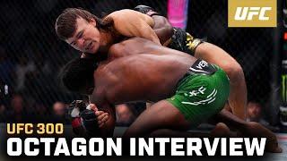 Diego Lopes Octagon Interview  UFC 300