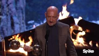 Sir Ben Kingsley Accepts the Brass Balls Award - Guys Choice 2015