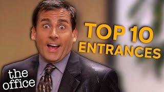 The Top 10 Entrances in The Office  - The Office US