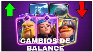 POSIBLES CAMBIOS DE BALANCE TEMPORADA 50 CLASH ROYALE