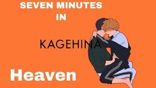 Seven minutes in heaven  Kagehina Haikyuu texts